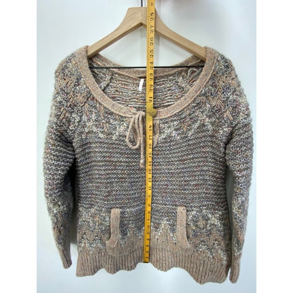 Fabrique Crew Neck Long Sleeve Sweater Size Medium - Picture 5 of 8